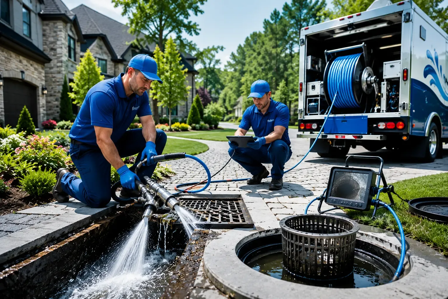 Local outdoor drain cleaning professionals in Adel, IA