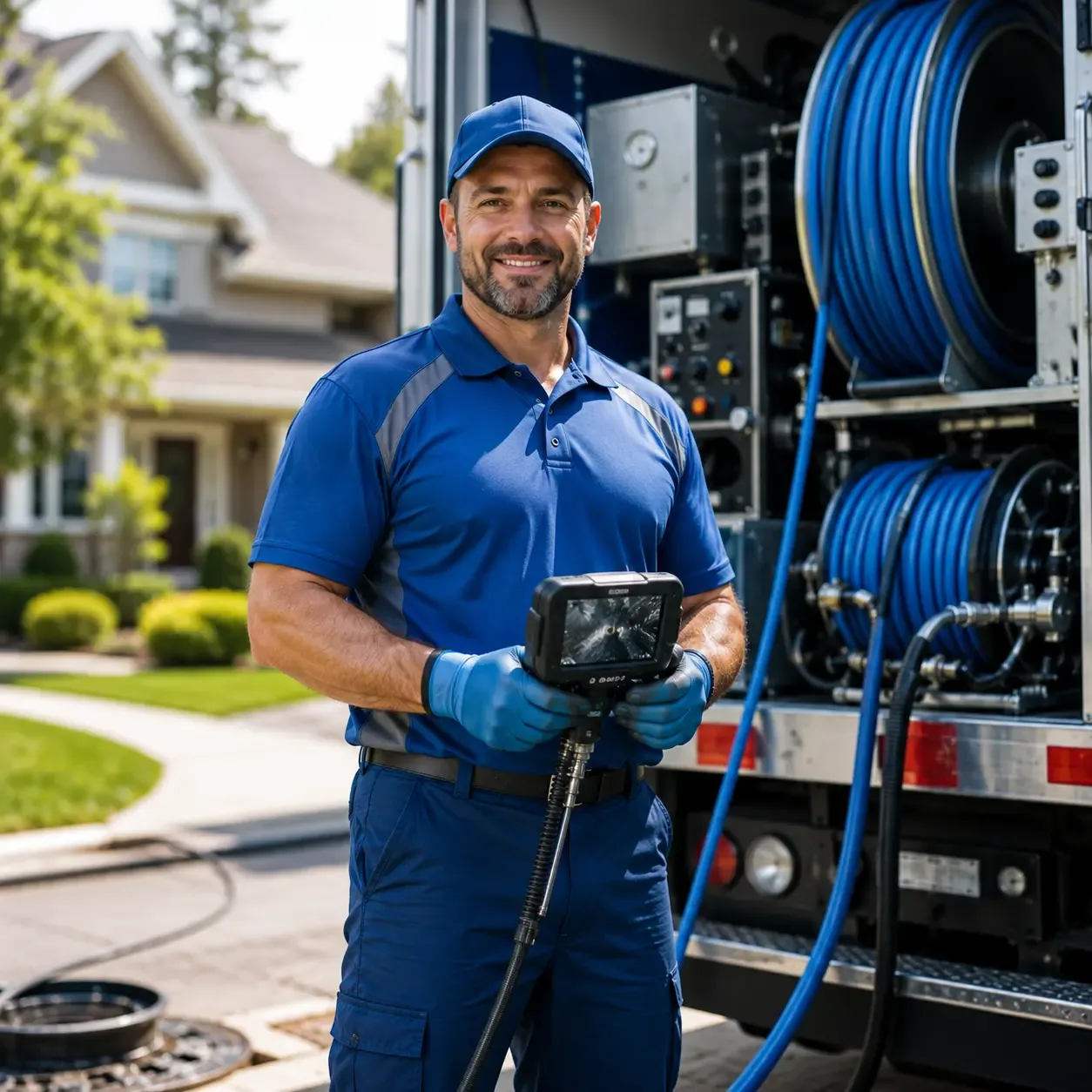 Local outdoor drain cleaning specialists in Adel, IA